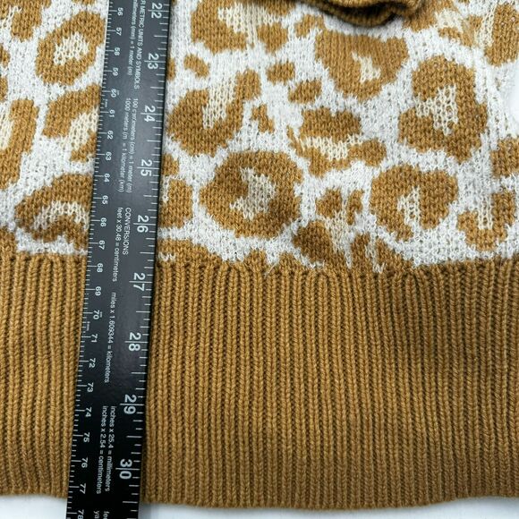 TORRID | Size 3 22/24‎ Cheetah Leopard Animal Print Long Sleeve Pullover Sweater - Picture 7 of 9